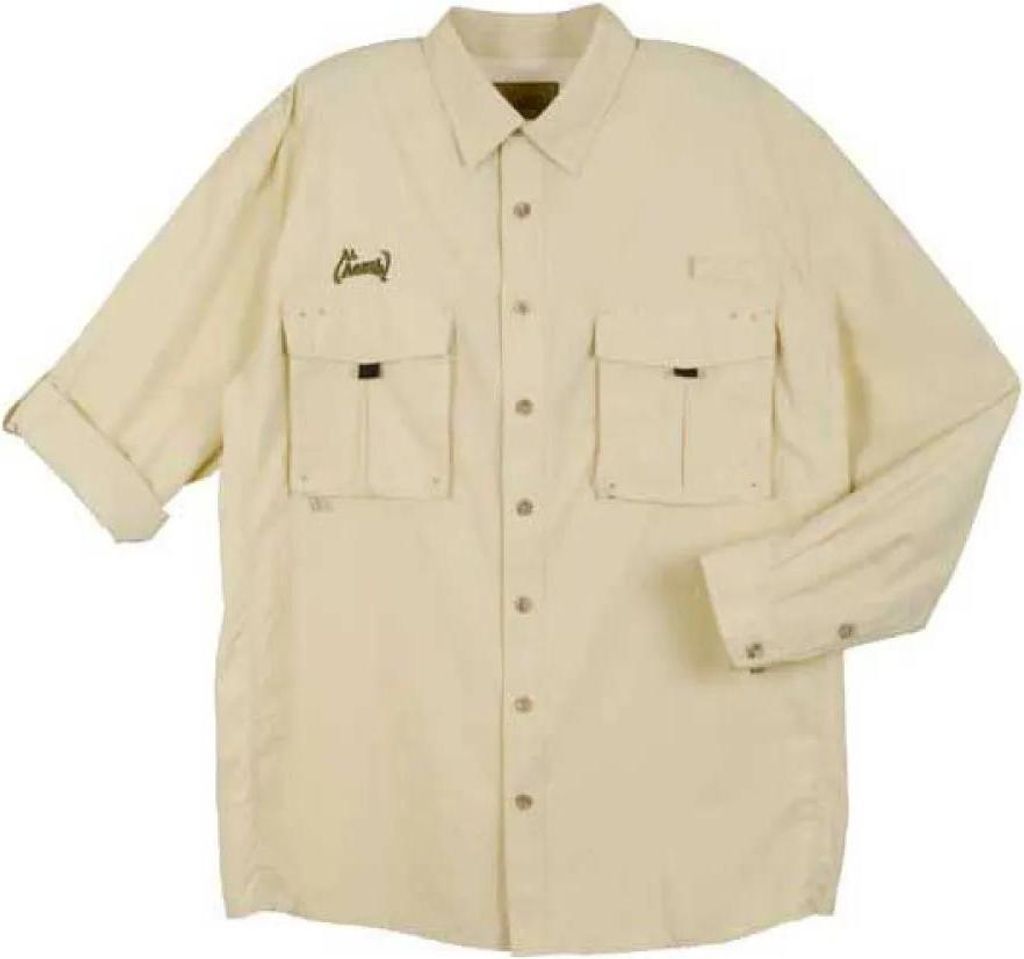 Al Agnew Bass Long Tech Langarmhemd Beige 2XL Herren Beige 2XL