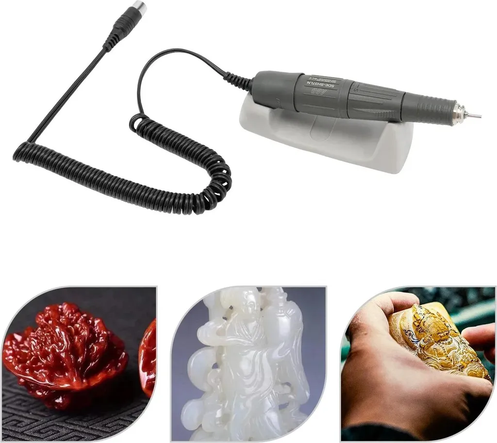 Ponceuse pour ongles professionnelle 45000 tr/min - Modèle gris clair