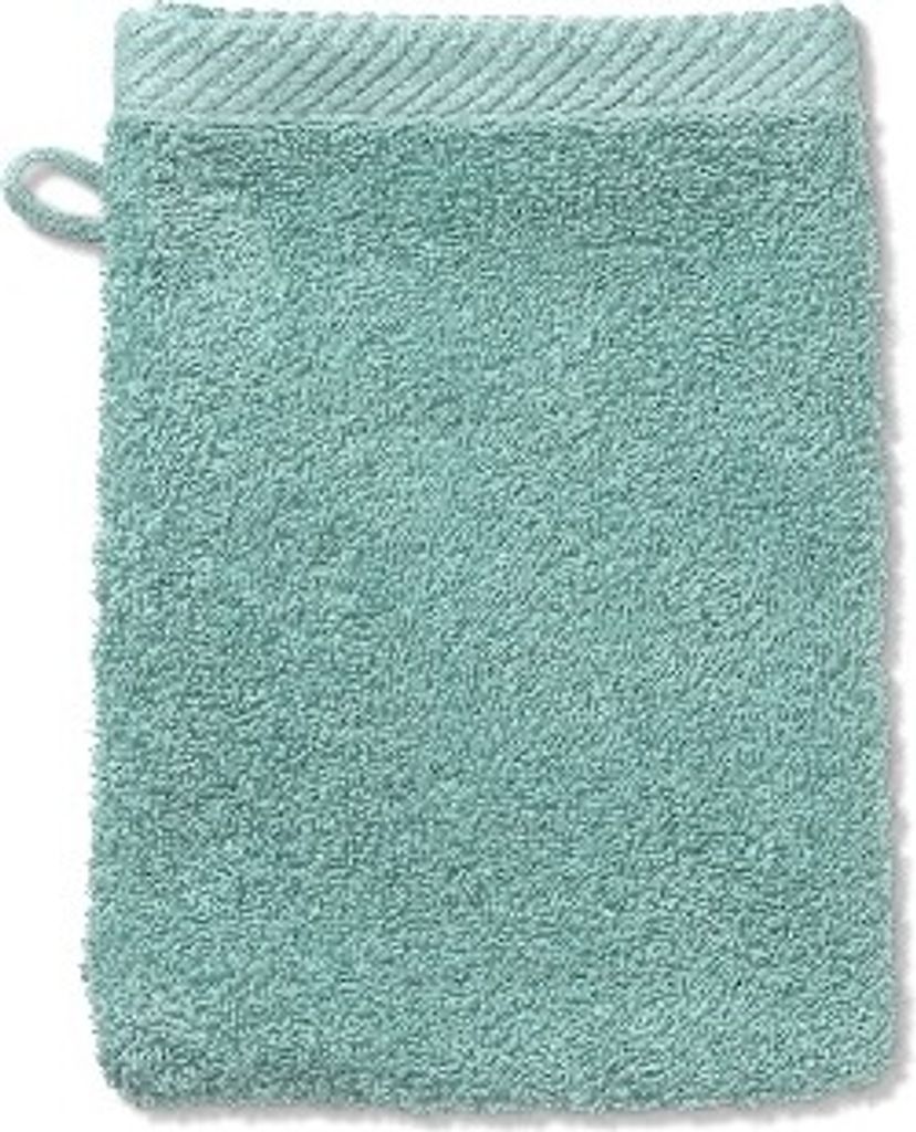 Flanell, 3er-Set, 15 x 21 cm, Mintgrün, Baumwolle - Kela | Ladessa