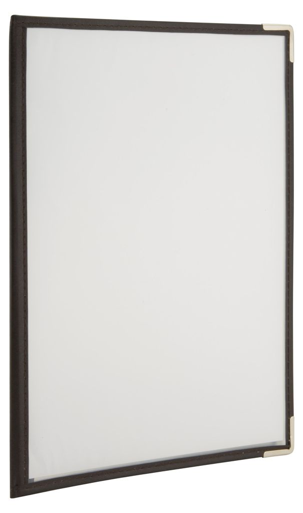 Securit Menukaart A4 Crystal |Menumap |Bruin Productafbeelding 