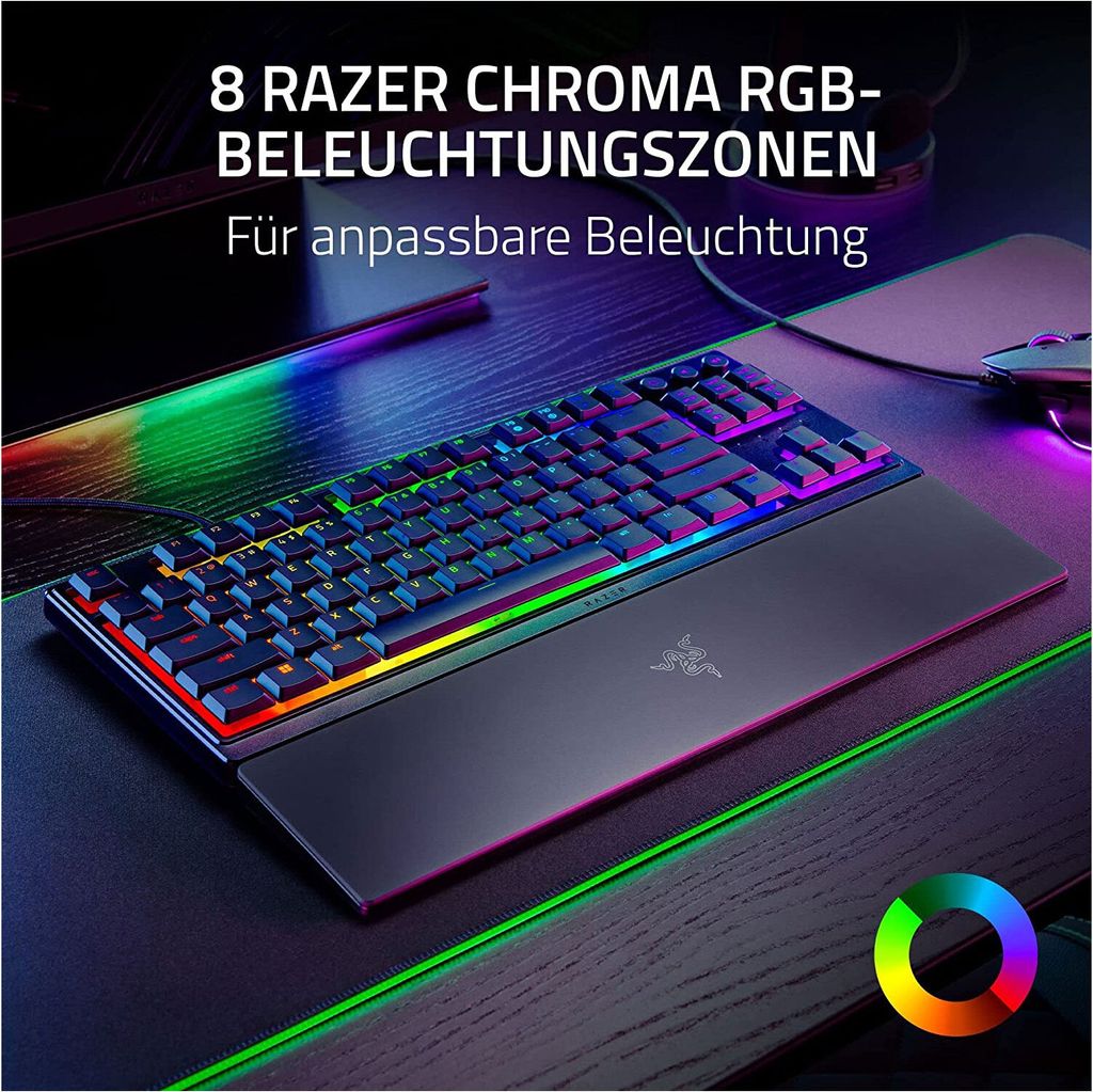Ornata V3, czarna, bezklawiszowa klawiatura dla graczy Zdjęcie produktu 13