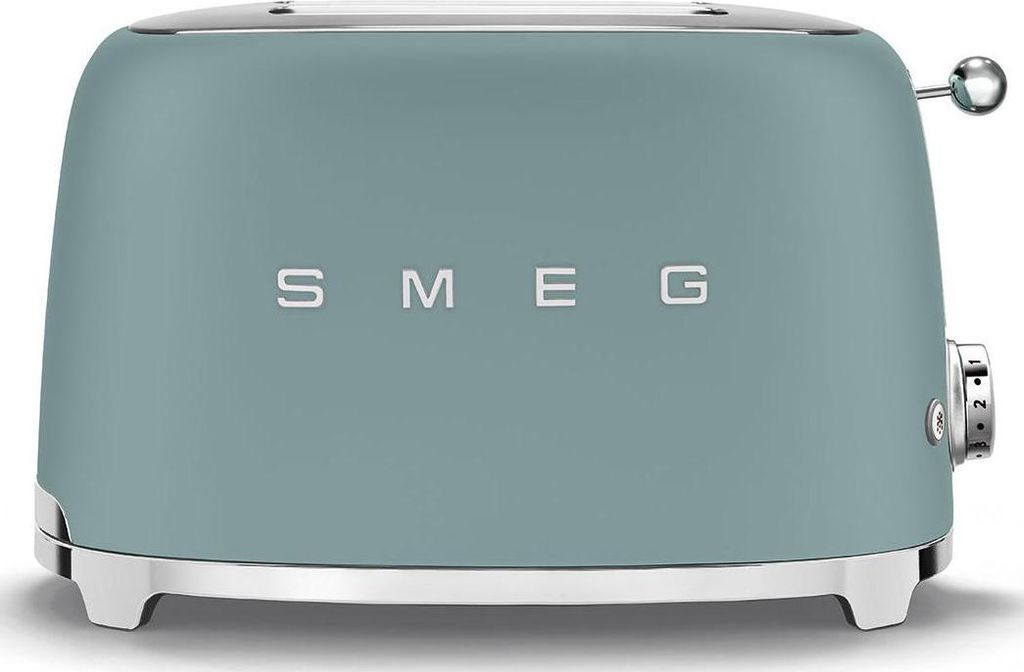 SMEG TSF01EGMEU Toaster 2 Scheiben Smaragdgrün matt Produktbild 