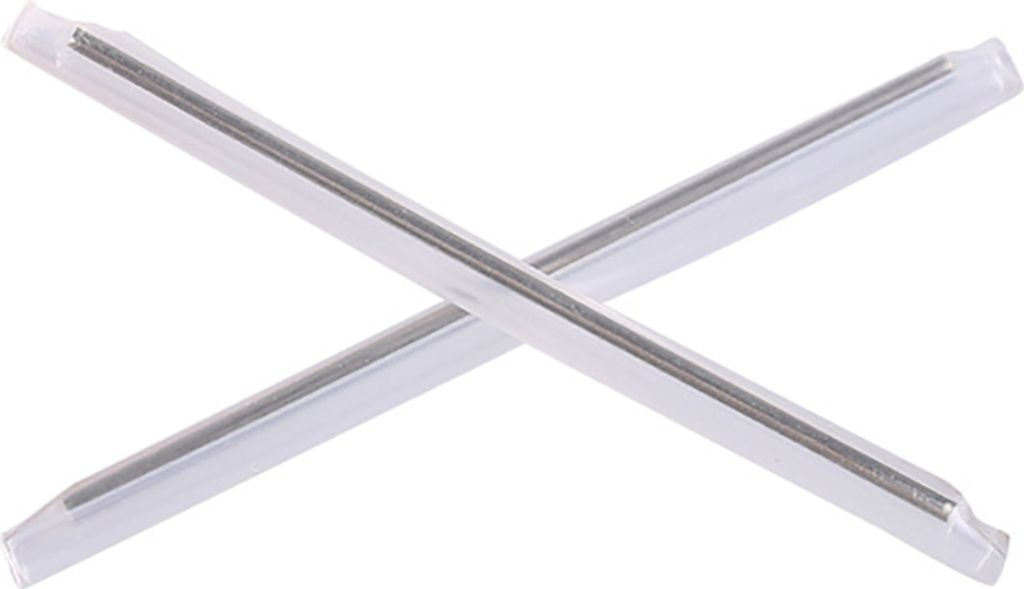 100Pcs 60mm Fiber Schrumpfschlauch Kit Fusion Glasfaserkabel Wärmeschrumpfschlauch Faser Spleißhülsen