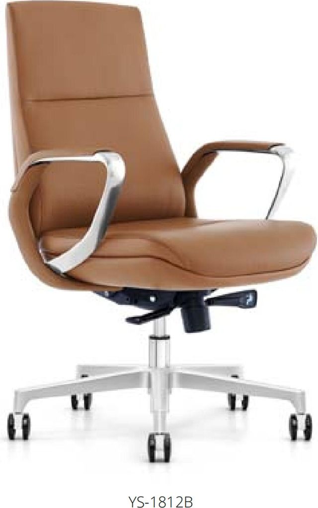 Leder-Sessel in Schwarz mit Edelstahlrahmen modern und elegant