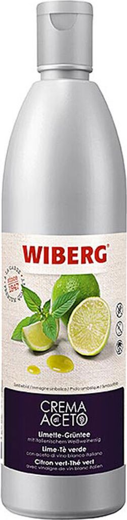 Wiberg Crema di Aceto Limette Grüntee Weißweinessig fruchtig 500ml