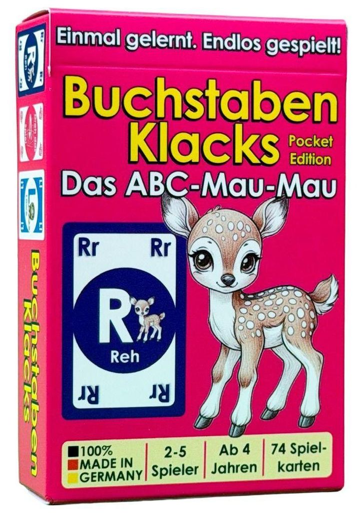Buchstaben Klacks Pocket (Reh) Produktbild 