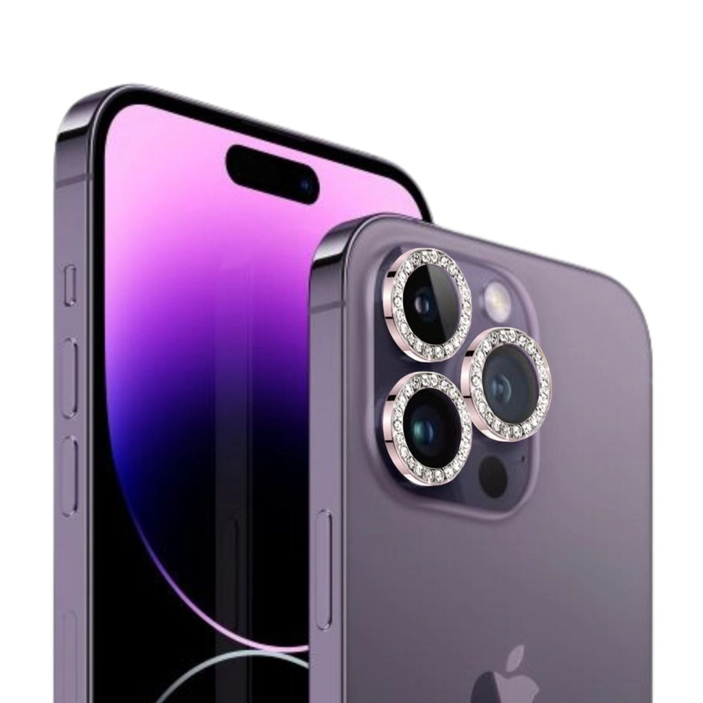 Kamera Panzerfolie Linsenglas in rosa für Apple iPhone 14 Pro Max / iPhone 14 Pro