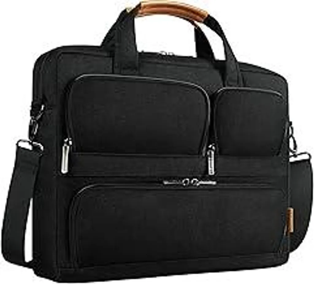 DOMISO Borsa Laptop 17 Pollici: Valigetta Business Impermeabile Antiurto