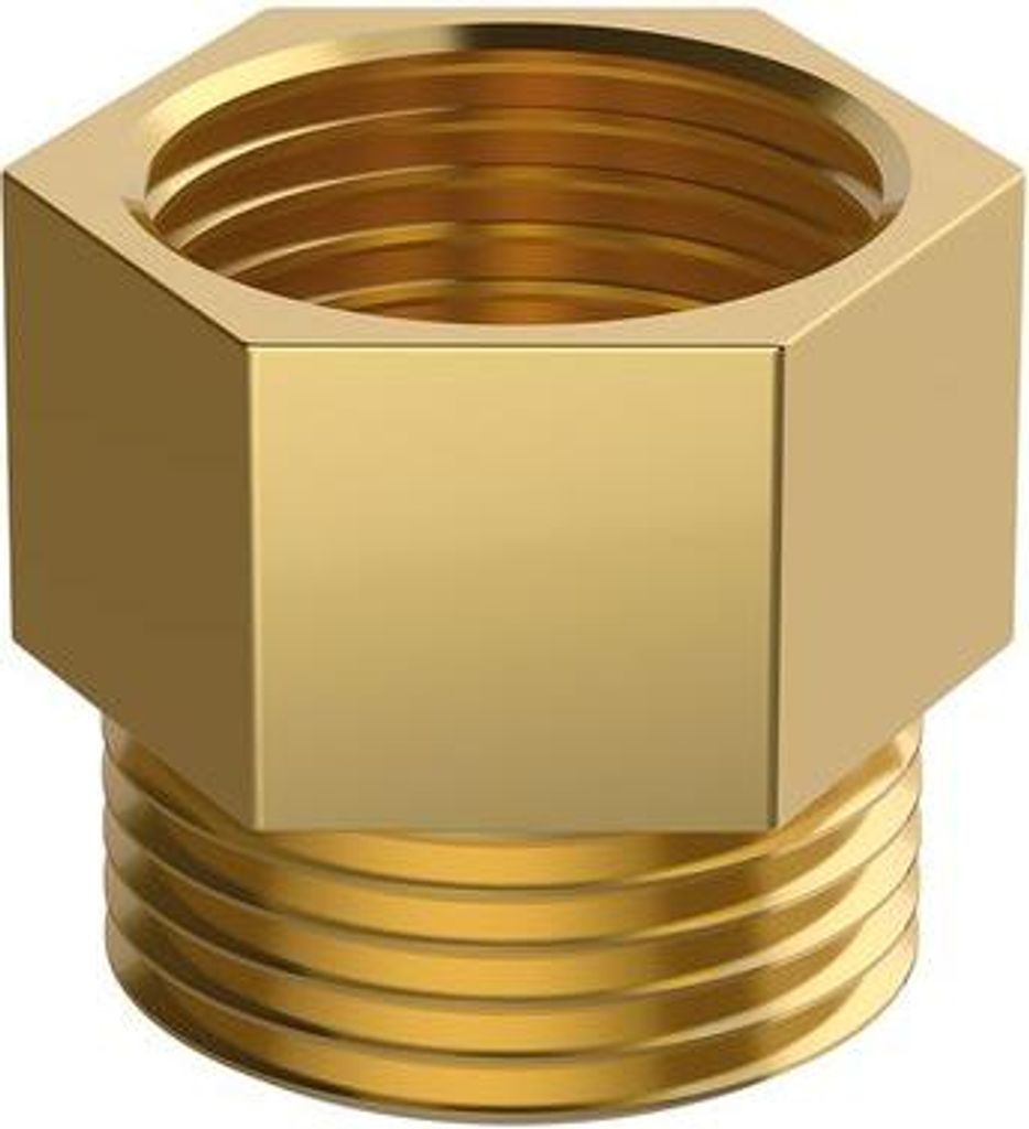 Flamco IG/AG Nippel 1", Messing, flachdichtend