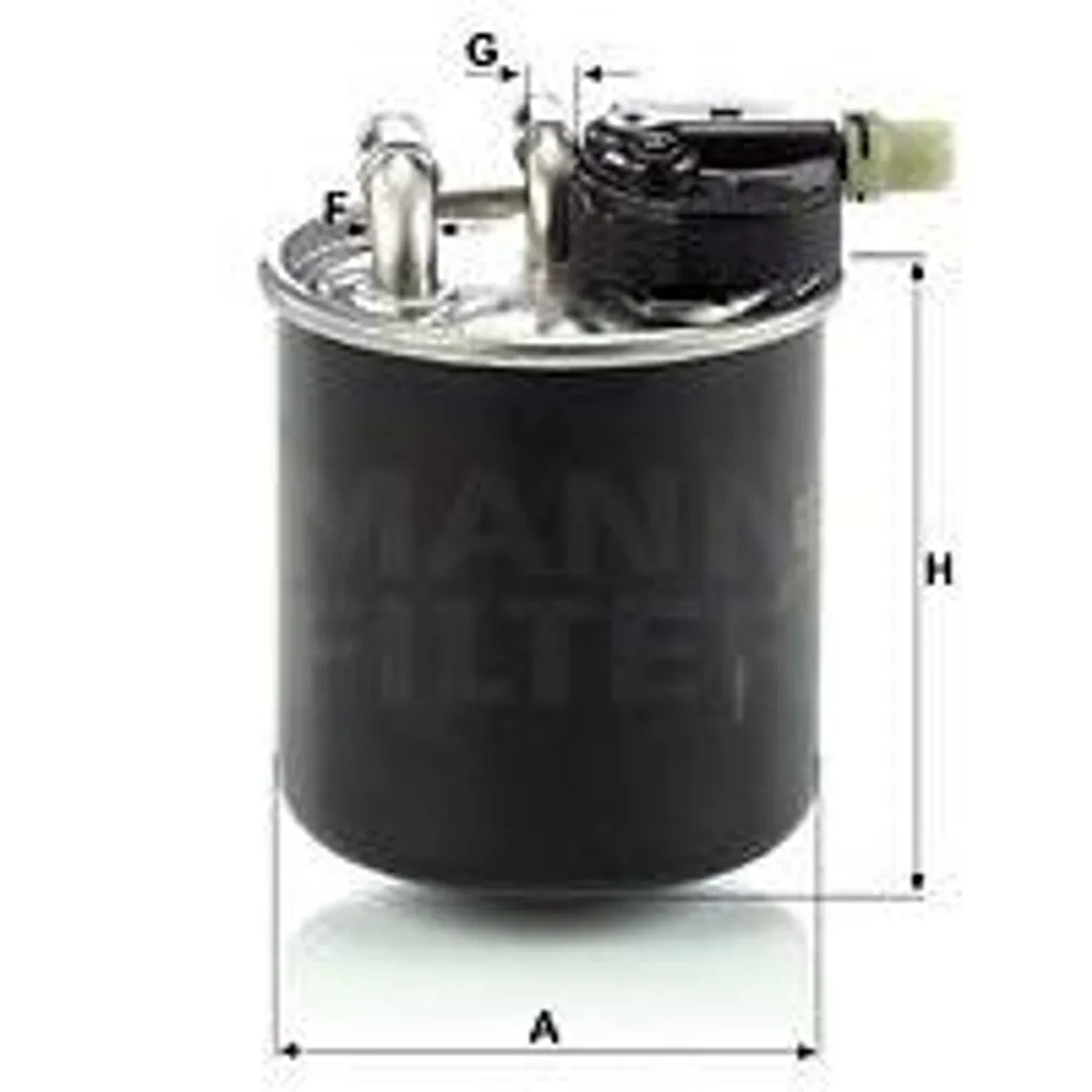 Filtre à carburant MANN-FILTER WK 820/14 pour Mercedes Vito et Viano