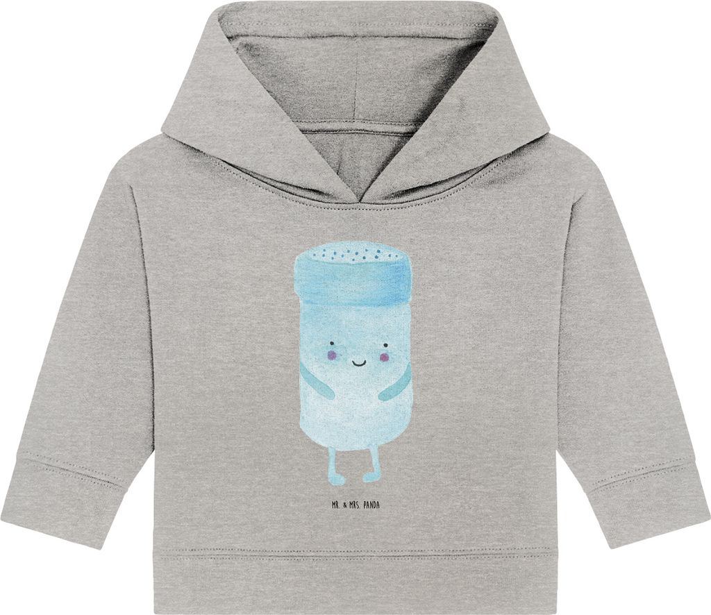 Mr. & Mrs. Panda Organic Baby Hoodie Beste Freunde Salz 24. - 36. Monat - Heather Grey - Geschenk, Kapuzensweatshirt, Fehlende Keywords, Kapuzenshi...