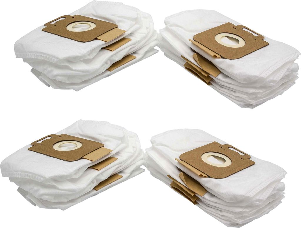 vhbw 20x Staubbeutel kompatibel mit Nilfisk Select Comfort Allergy Staubsauger - 29cm x 17cm Weiß