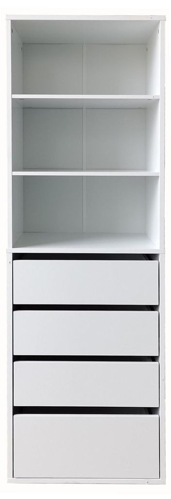 Kommode Nina XXL mit Regalfächern, Höhe 161 cm, Breite 50 Produktbild 