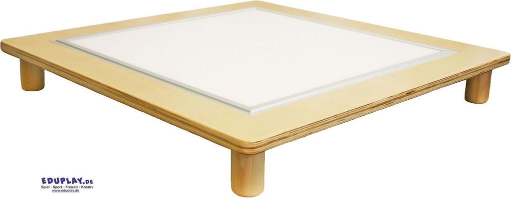 Eduplay Leuchttisch LED farbig - kreatives Lernspielzeug 55x55 cm