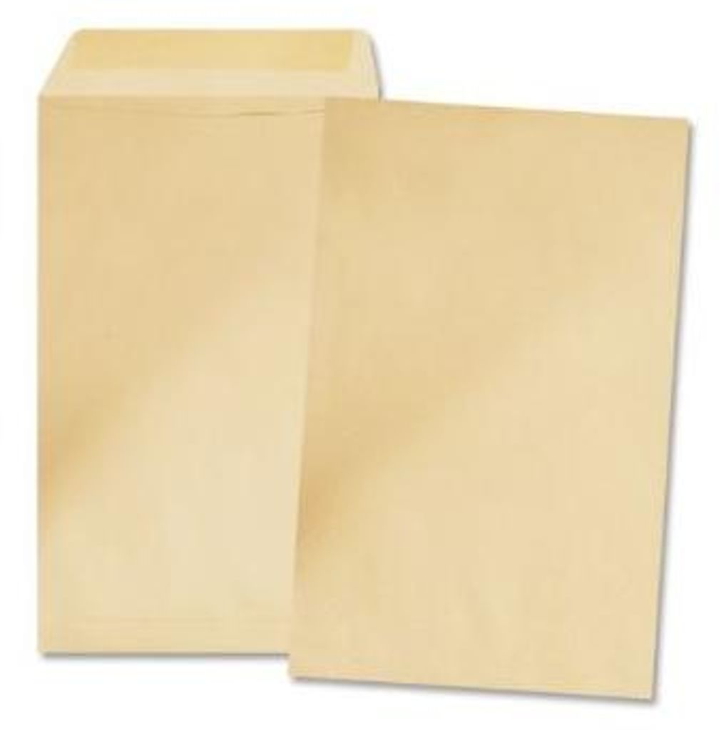 10 Versandtaschen Deutsche Post C4 braun nassklebend Produktbild 