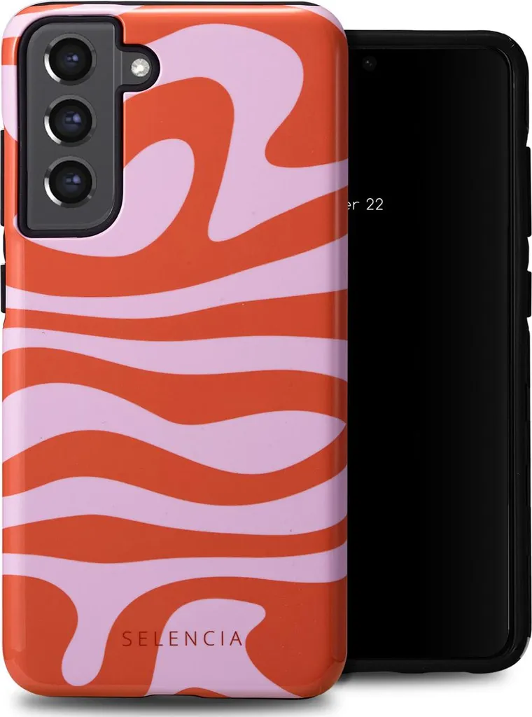 Custodia Selencia Vivid Samsung Galaxy S21 FE - Pink Dream Swirl IMD