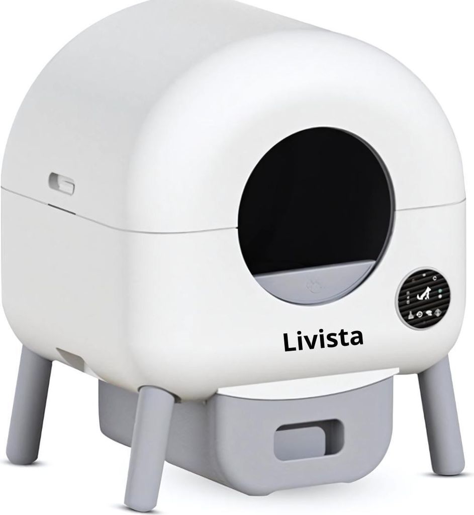 Livista Automatische Katzentoilette – Selbstreinigend – Produktbild 