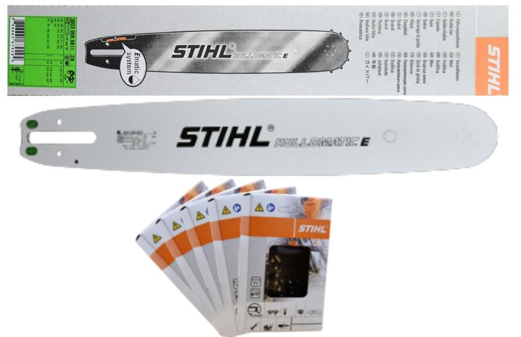 Stihl Schneidgarnitur Führungsschiene 30030006811 E 37cm Produktbild 