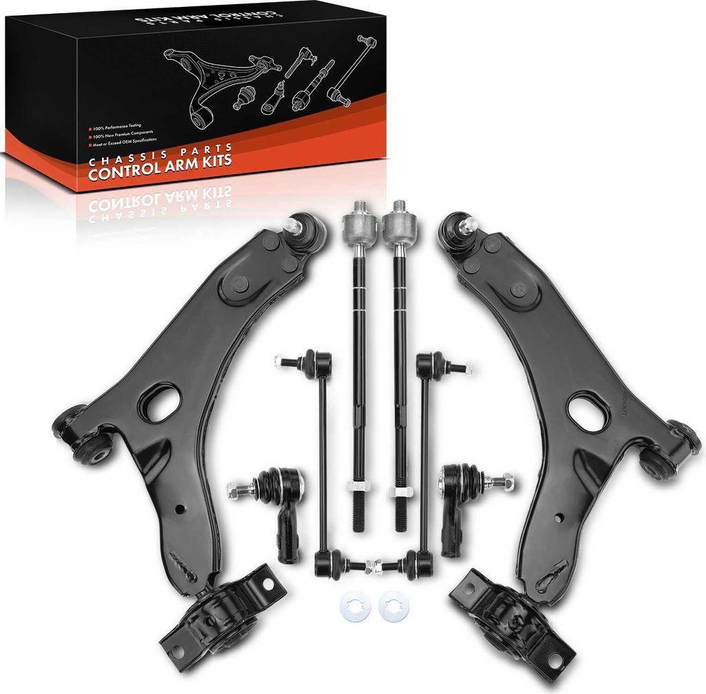 Frankberg 1x Querlenker Satz Vorderachse für Ford Focus DAW DBW Focus Stufenheck DFW Focus Turnier DNW 1.4L 1998-2004
