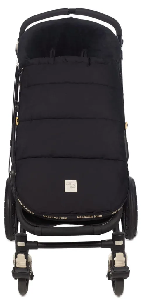 Chancelière Eco Mum Noire 90x47 cm Imperméable et Chaude pour Bébé