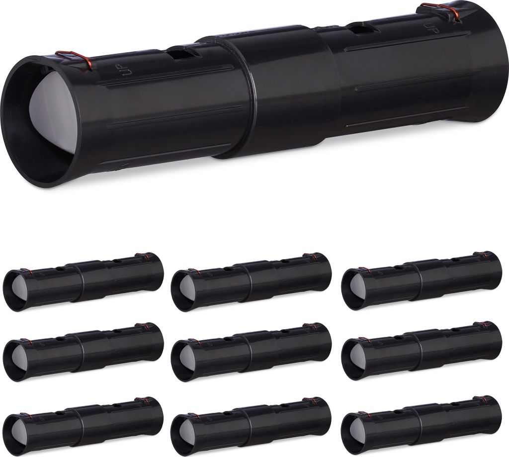 Relaxdays Maulwurffallen, 10er Set, Lebendfalle für Produktbild 