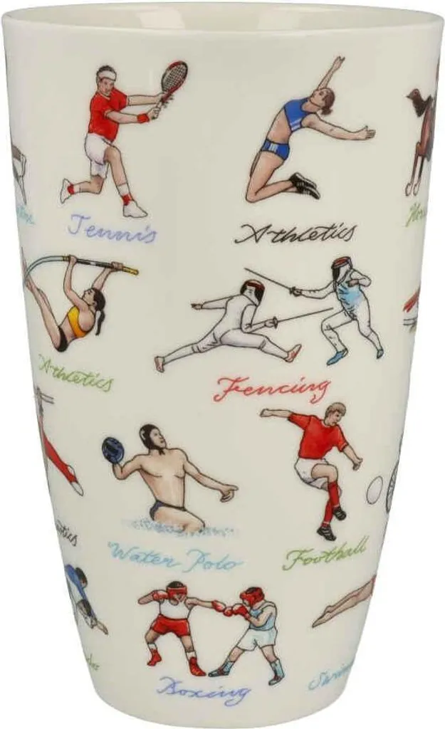 Gobelet Henley Sports World avec isolation thermique et paille rigide