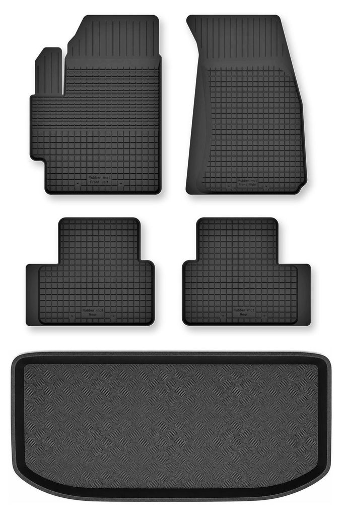 Vaničkové autokoberce + vaňa kufra pre: Volkswagen Up! Obrázok produktu 