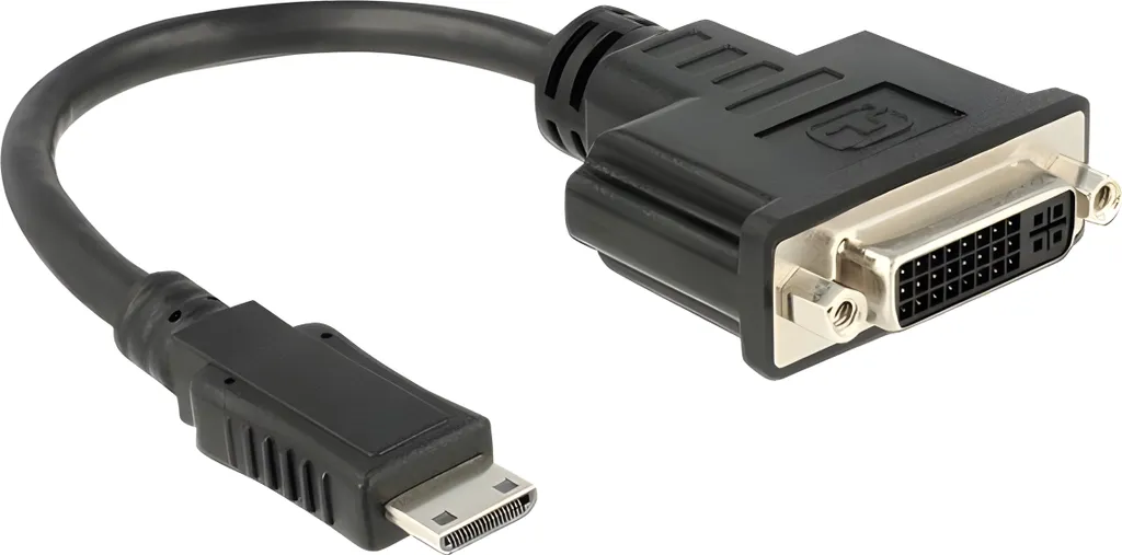 Delock 65564 Adattatore Video HDMI Mini C a DVI | Uso Ufficio