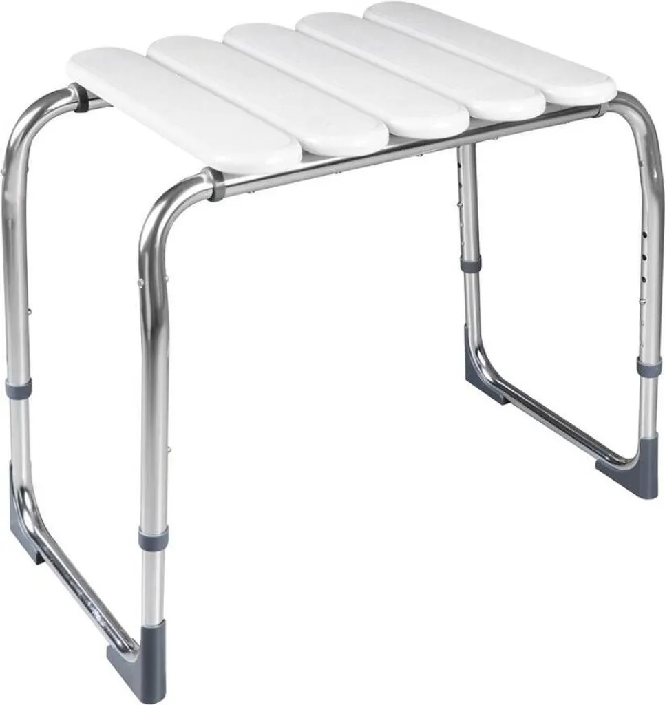 Chaise RIDDER Pro blanc A172101 - Assise ergonomique pour salle de bain