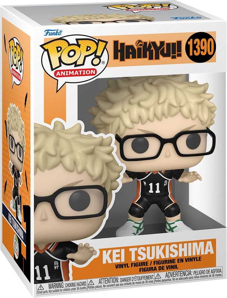 Haikyu ! - Kei Tsukishima 1390 - Funko Pop ! Vinyle Image du produit 