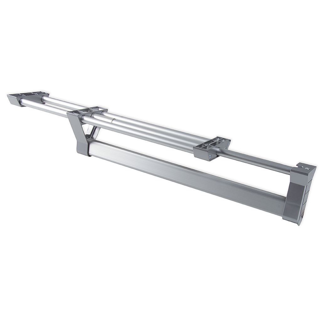 Emuca Abnehmbarer Kleiderbügel 350 Mm Silber Silber One Size