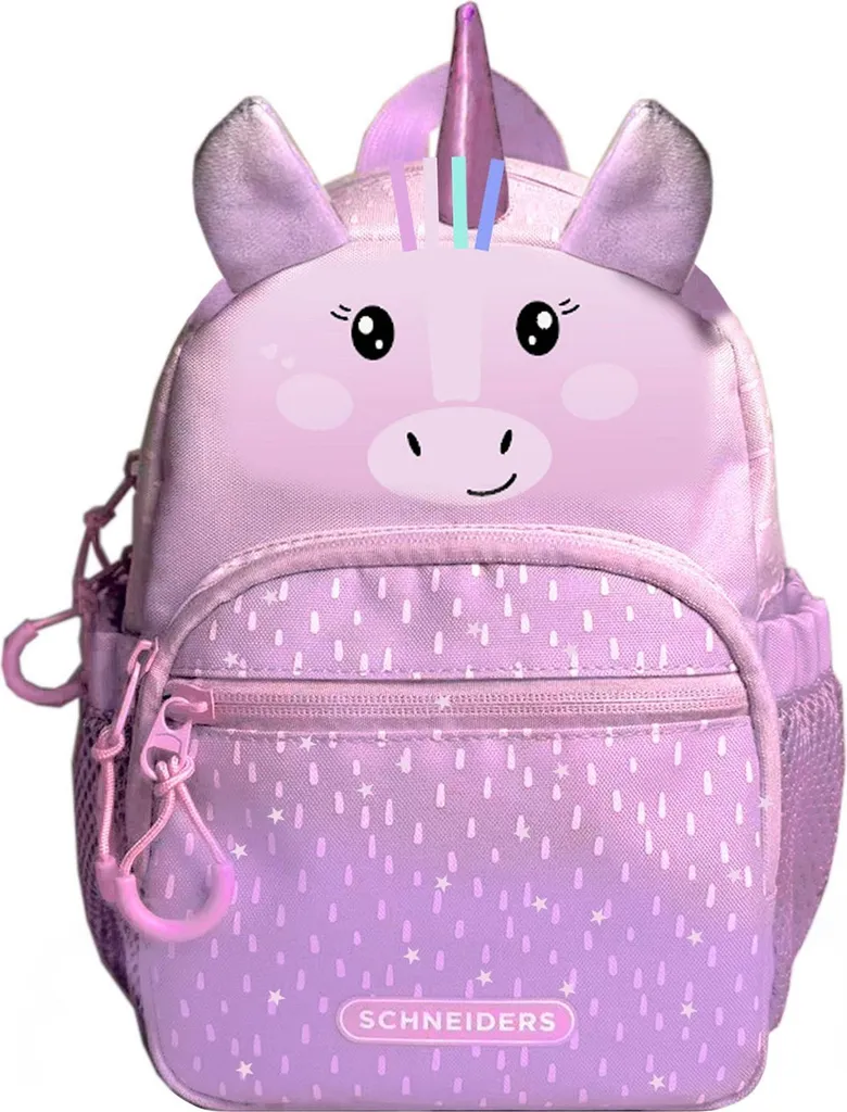 Petit sac à dos de loisirs 6L pour fille Schneiders licorne coloris lilas