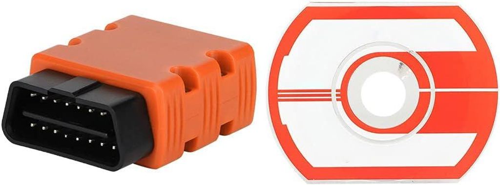 KW903 Diagnosescanner OBD2 KW902 ELM CAR WiFI Tool Code Reader Telefon (Orange)