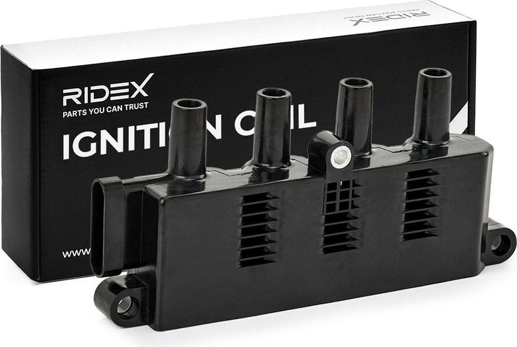 RIDEX 689C0157 Zündspule 12V für FIAT PANDA (169) 500 (312) Produktbild 