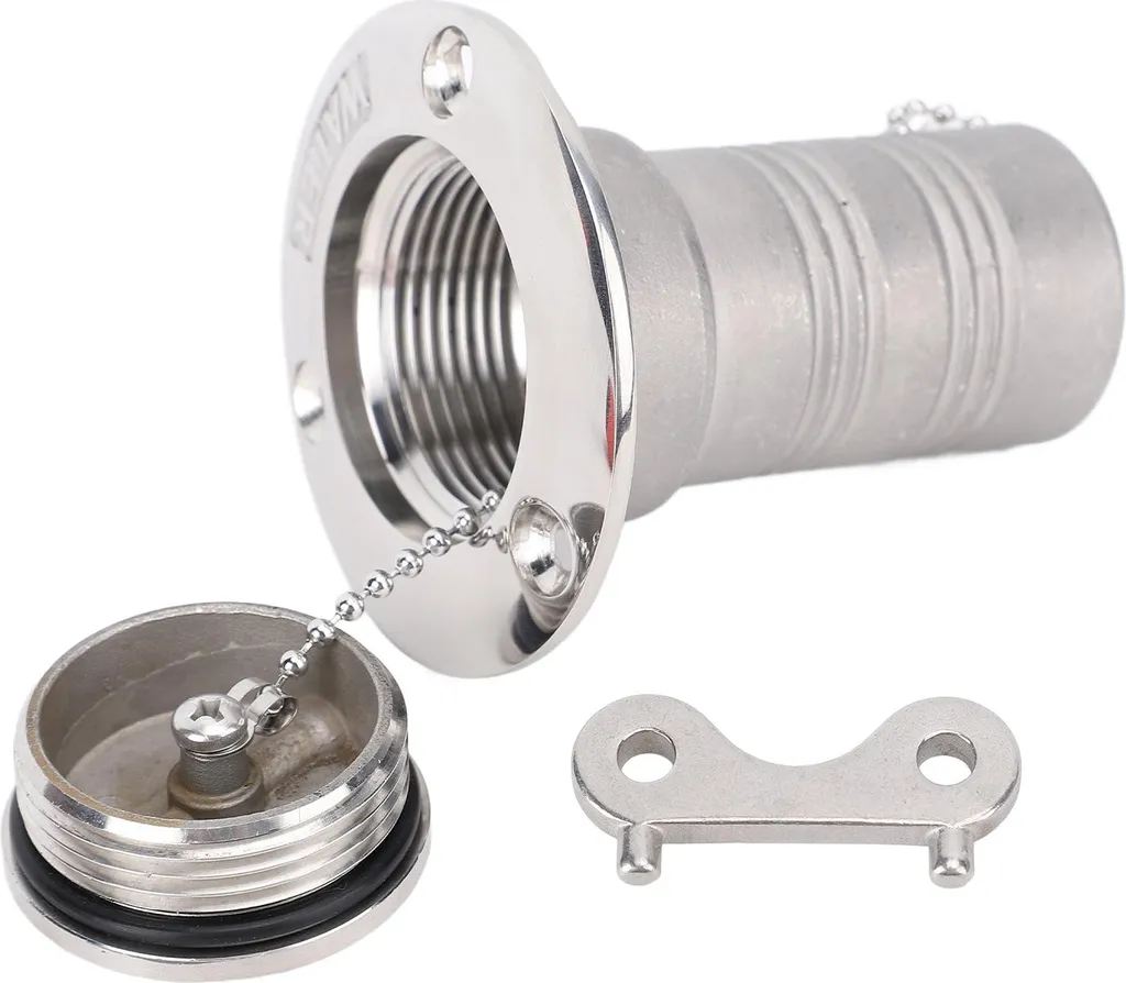 Bouchon de pont étanche inox 316 38mm : fini la rouille et les fuites