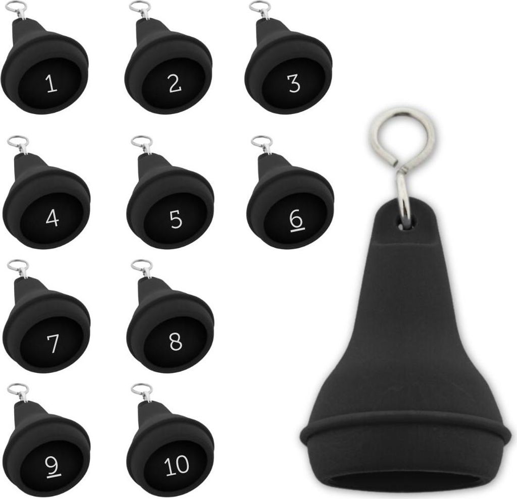 Porte-clés pour hôtel CombiCraft Mayfair noir avec gravure Image du produit 