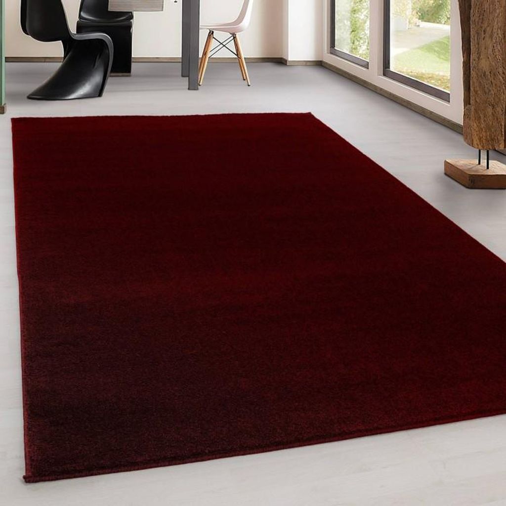 TapisTrend Designerteppich Rot 240x340 cm Indoor-Teppich, Produktbild 