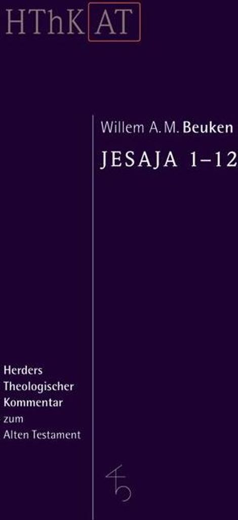 Herders theologischer Kommentar zum Alten Testament. Jesaja 1 - 12