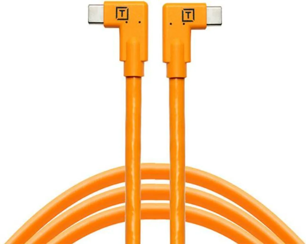 Câble de liaison Tethering USB-C USB-C double droit pour boîtiers photo