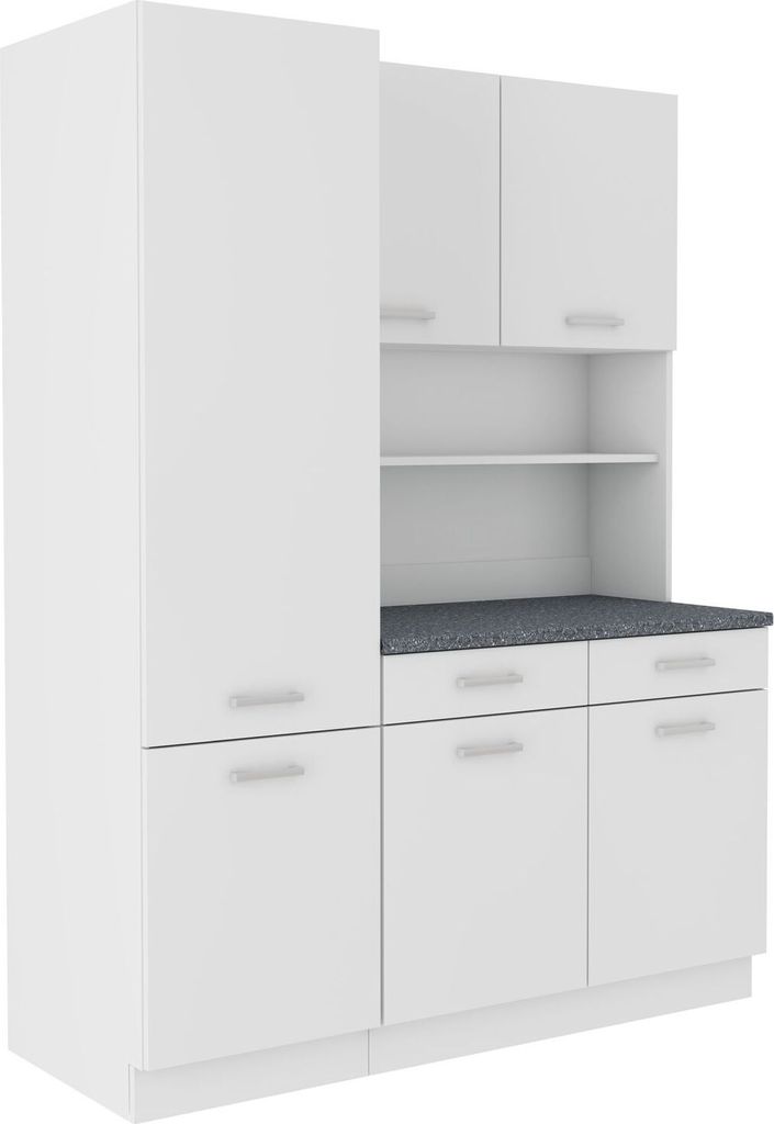 Buffet Küche Mario 150 cm Küchenzeile Küchenblock Produktbild 