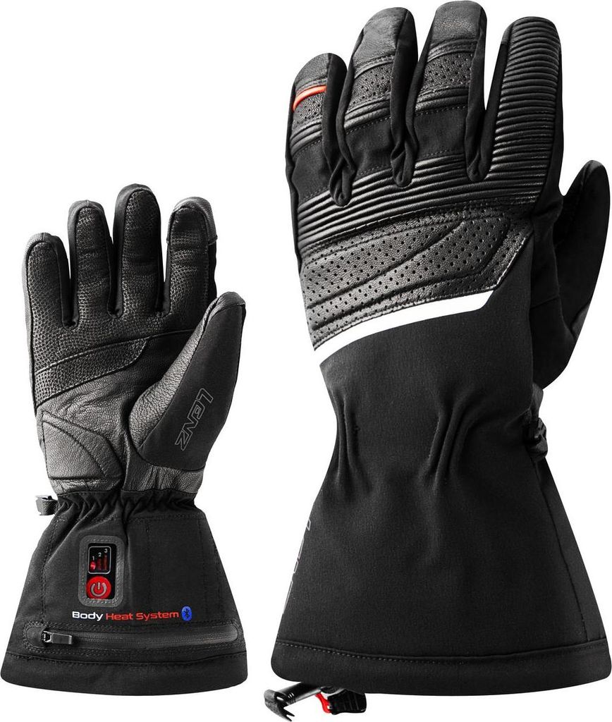Lenz heat glove 6.0 finger cap men schwarz M