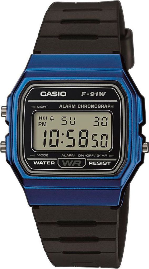 Casio Collection Retro Uhr Digitaluhr F-91WM-2AEF