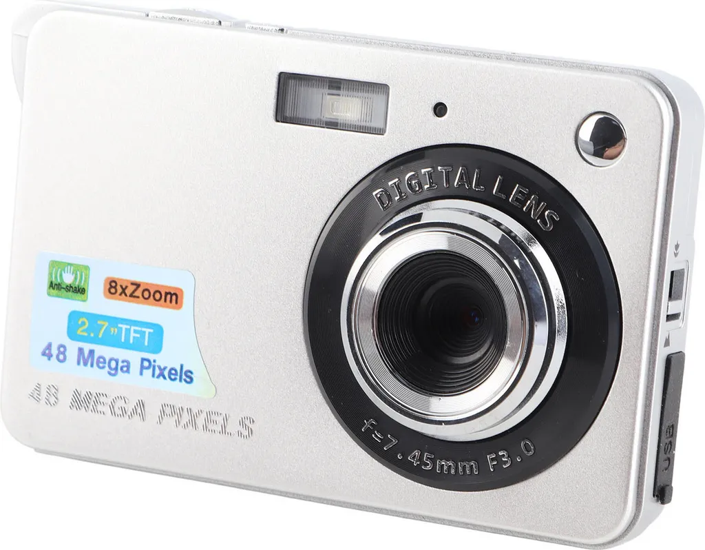 Fini les photos floues avec cet Appareil photo numérique Stabilisé Auto-Focus
