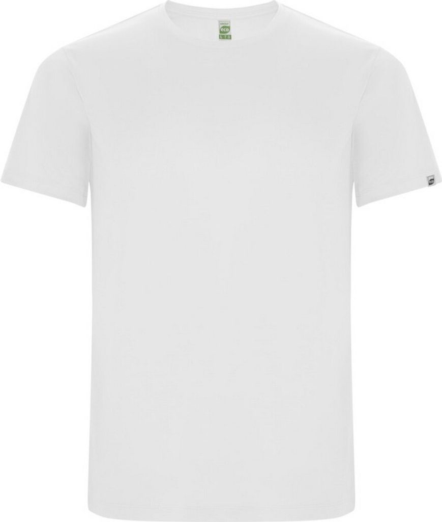 Roly - "Imola" T-Shirt für Kinder - Sport kurzärmlig PF4365 (104) (Weiß)