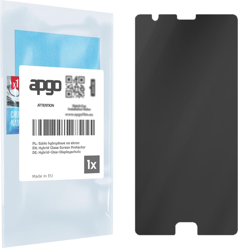 apgo Displayschutzglas Anti-Spähen Schutzglas für OnePlus 3 - Blickschutzglas Bildschirmschutz, 7H Hybrid Schutzglas mit Keramikbeschichtung [Mat...