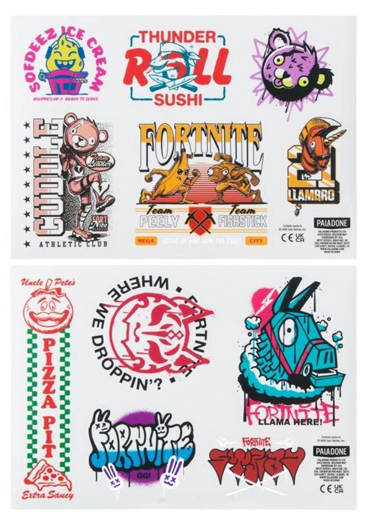 Fortnite Sticker Tech Productafbeelding 