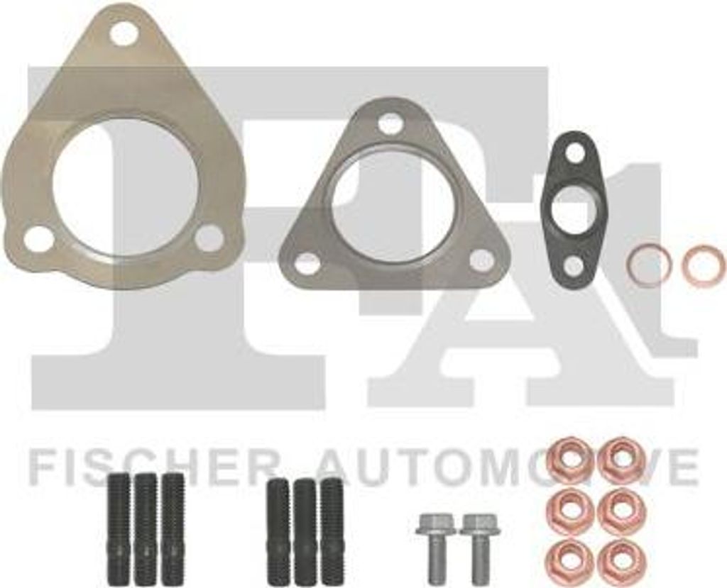 FA1 KT110350 Montagesatz, Turbolader OE kompatibel mit A4 8E, A6 4F, Galaxy, Alhambra, Cordoba, Ibiza, Toledo, Caddy, Golf III, Golf IV, Passat 35...