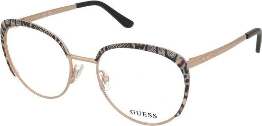 Guess GU50250 Shiny rose gold 53/18/140 Damen Brillen