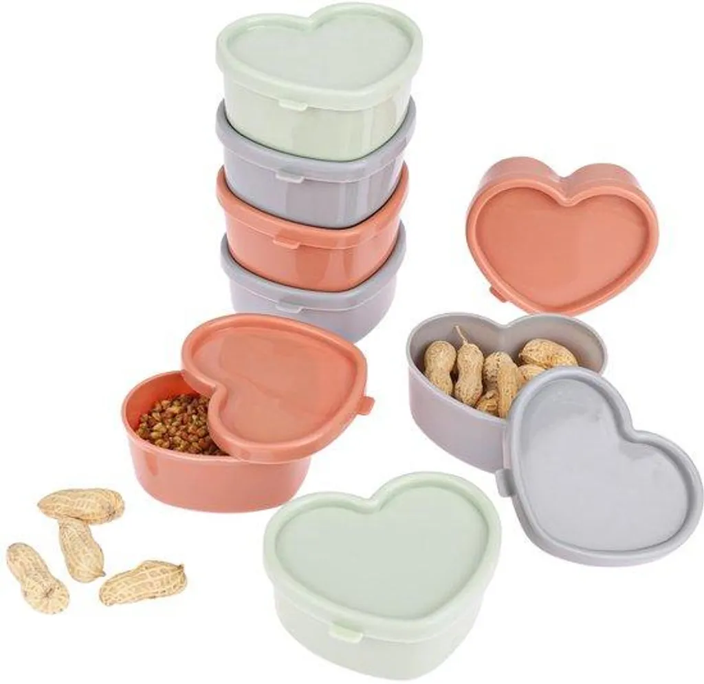 Boîtes de conservation hermétiques lot de 8 pour congeler vos portions