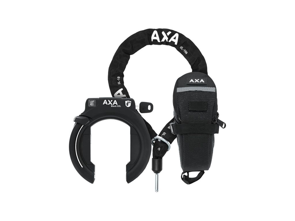 Abus Rahmenschloss mit Tasche + Kette Pro Shield 5950NR+6KS+ST5950